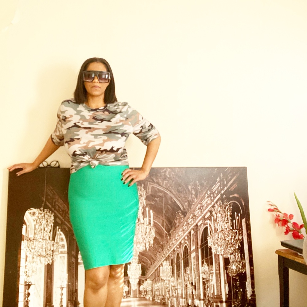 Emerald  Green Shirt